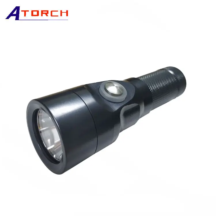 Mullti-function Diving Lanterns 3xAAA Dry battery Torch Flashlights IP68 Waterproof Function Diving Light