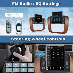 Đài phát thanh xe cho Chevrolet GMC 2006-2014 Tahoe không dây Carplay <span class=keywords><strong>Android</strong></span> Auto <span class=keywords><strong>Car</strong></span> Stereo đài phát thanh 9.7in màn hình cảm ứng stereo BT/GPS/<span class=keywords><strong>WIFI</strong></span> - Product Image 3