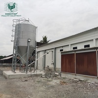 Estructura de Acero Prefabricada de Alta Resistencia para la Construcción de Gallineros, Estructura de Acero Prefabricada para la Construcción de Edificios