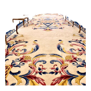 Fatto a mano moderno <span class=keywords><strong>tappeto</strong></span> nordico elegante da preghiera tappetino morbido amichevole motivo floreale <span class=keywords><strong>lavabile</strong></span> <span class=keywords><strong>lavabile</strong></span> <span class=keywords><strong>in</strong></span> <span class=keywords><strong>lavatrice</strong></span> per l'esercizio a casa - Product Image 1