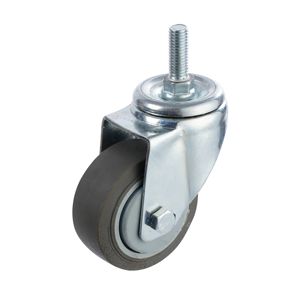 Hochwertige 32-mm-Lenk rollen TPR-Rad verriegelung 90-120kg Tragfähigkeit Kugellager für Industrie wagen Möbel-Direkt - Product Image 5