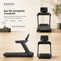 Caminadora Motorizada Comercial, Equipo de Cardio para Gimnasio, Centro de Fitness, Uso Comercial