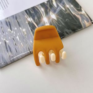 Vintage Tarzı Yan Saç Tokası, Parti İçin Basit Plastik Toka, Kontrast Renkli Yüksek Atkuyruğu ve Kaküller İçin Saç Aksesuarı - Product Image 6