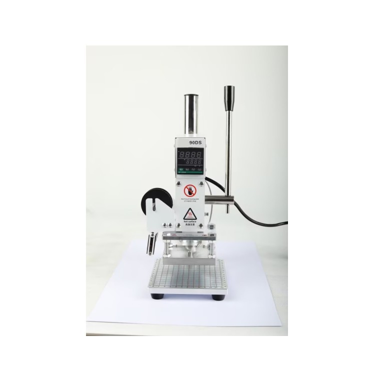 Mini Pneumatic Semi-auto Heat Press Stamp Machine for Socks Fabrics · image 4