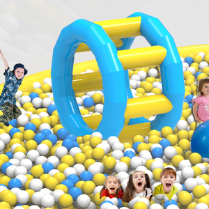 Commercio all'ingrosso eco-friendly in plastica per <span class=keywords><strong>bambini</strong></span> <span class=keywords><strong>palline</strong></span> da gioco colorate giocattolo gonfiabile per Ocean Ball Pit - Product Image 2