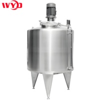 Réservoirs de fermentation en acier inoxydable Ss304/ss316, réservoir IBC pour brasserie, chauffage de réservoir IBC, lavage de réservoir IBC