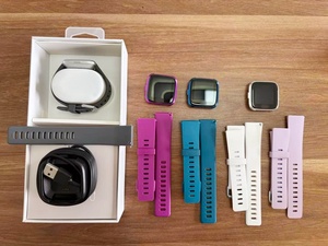 Correa de reloj deportiva de silicona suave para <span class=keywords><strong>Fitbit</strong></span> Versa Lite, repuesto para reloj inteligente <span class=keywords><strong>Fitbit</strong></span> Versa Lite, monitor de actividad física - Product Image 3
