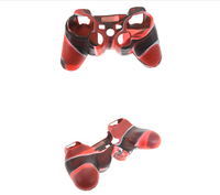 Camouflage Silicone Peau Cas Housse De Protection pour PS 3 PS3 Contrôleur 9 Couleurs