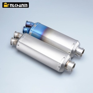 Nouveau silencieux d'échappement de moto en acier de 51 mm avec DB Killer à double trou ADV F800/F750/Z900/MT09/R7/MT03/ZX4R/R6 <span class=keywords><strong>N</strong></span>.<span class=keywords><strong>L</strong></span>.<span class=keywords><strong>K</strong></span>.HANN 1 an - Product Image 3