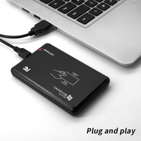 Venta directa de fábrica Smart NFC USB ID Card Reader RFID Desktop 125Khz Lector de tarjetas Skimmer sin contacto