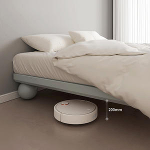 Cama Tatami japonesa para dormitorio principal, cama de <span class=keywords><strong>madera</strong></span> maciza sin <span class=keywords><strong>cabecero</strong></span>, moderna, minimalista, tamaño Queen, tamaño King, marco de cama pequeño para el hogar - Product Image 6