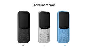 2.4 inç düşük maliyetli telefon mini klavye bar fonksiyonu cep telefonu düğmesi çift SIM kart cep telefonu