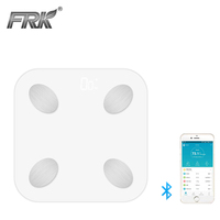 Penjualan Terlaris Timbangan Badan Digital Bluetooth CE Rohs, Terhubung ke Aplikasi Pribadi di Kamar Mandi, Timbangan Pintar