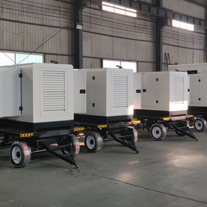 เครื่องกำเนิดไฟฟ้าดีเซลอุตสาหกรรมระบายความร้อนด้วยน้ำ 25-500 กิโลวัตต์ 200-300 กิโลโวลต์แอมแปร์ 1800 รอบต่อนาที แบบเงียบ พกพาได้ - Product Image 1