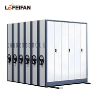 Armoire d'archives mobile en acier moderne - Conception compacte pour hôpitaux et écoles - Compacteur de bureau