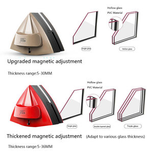 Nettoyeur <span class=keywords><strong>de</strong></span> <span class=keywords><strong>vitres</strong></span> magnétique double face avec poignée en plastique Brosse <span class=keywords><strong>de</strong></span> nettoyage Triangle Fenêtre à battant <span class=keywords><strong>Lavage</strong></span> <span class=keywords><strong>de</strong></span> <span class=keywords><strong>vitres</strong></span> Utilisation facile - Product Image 5