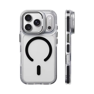 Custodia Magnetica Trasparente Antiurto per <span class=keywords><strong>iPhone</strong></span> 17 <span class=keywords><strong>12</strong></span> 13 14 15 16 Pro Max <span class=keywords><strong>con</strong></span> Supporto Nascosto per <span class=keywords><strong>Fotocamera</strong></span> - Bestseller - Product Image 6