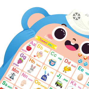 Leleyu Thái Lan Và Tiếng Anh Ngôn Ngữ Tường Biểu Đồ Nói Poster Âm Nhạc Áp phích Điện Tử Giáo Dục Đồ Chơi Cho Trẻ Em Học Tập - Product Image 5