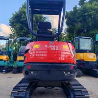 Excavator Mini Crawler ODM U22-6 2,2 Ton Zero Tail Swing dengan Mesin D1105, Ringkas, untuk Lanskap, Utilitas, dan Konstruksi Hunian