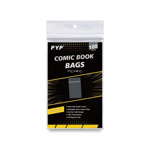 Custom LOGO Backboard Backing Boards Full Size Magazine Sliver Mylar Bag Protector Comic Book Sleeves Storage Bags And Boards