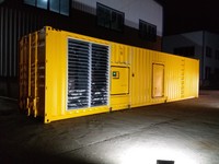 Grupo Electrógeno Diésel Contenerizado de 1000-2000kVA Cummings Perkins MTU SME, Tipo Silencioso, con Certificación CE ISO 9001