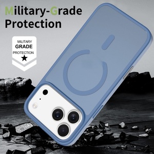 Senyork anti fingerprint frosted matte magnetic phone <b>case</b> for <b>iPhone</b> 17 promax 16 15 14 13 hard PC protect back cover - Product Image 5