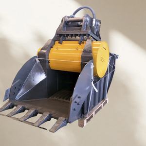 Cubo de trituración multifuncional Cubo triturador de mandíbula de alta calidad Cubo triturador de roca de piedra para accesorios de excavadora de 12-22 toneladas - Product Image 3