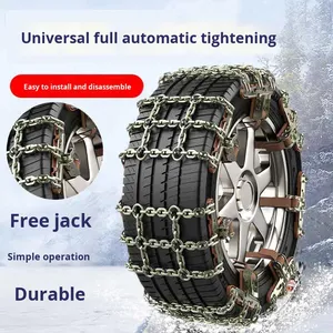 <span class=keywords><strong>Cadenas</strong></span> de Nieve Ligeras (0.65kg) de Hierro para Autos, Antideslizantes, para SUV y Camionetas - Product Image 3