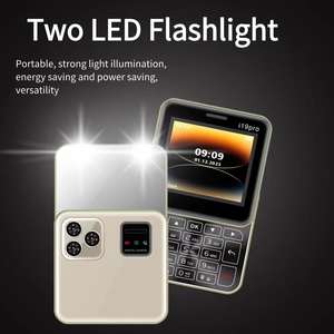 Nouveau modèle I19 : Mini téléphone portable rotatif, petit format, tactile, double SIM, fonction Magic Voice, synchronisation musicale, lampe torche, Type-C, mini téléphone rotatif - Product Image 3