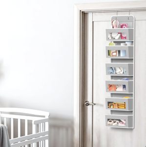 Organizzatore da Appendere Sopra la Porta <span class=keywords><strong>a</strong></span> 6 Livelli Personalizzato, Organizzatore e Contenitore Antiurto per Essenziali per Neonati - Product Image 6
