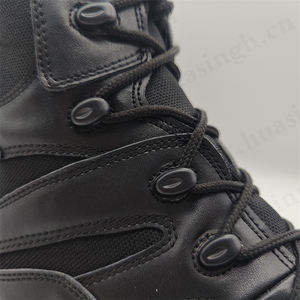 <span class=keywords><strong>WYX</strong></span>, vente chaude bottes tactiques d'entraînement en plein air avec fermeture à glissière latérale anti-dérapant durable PU + semelle extérieure en caoutchouc bottes tactiques HSM026 - Product Image 4