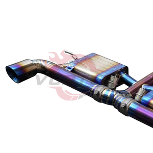 Sistema de escape Catback Valvetronic de titanio de alta calidad Vortex para VW GOLF GTI mk7 2.0t - Product Image 2