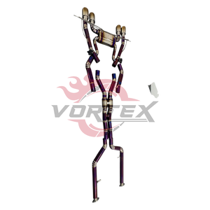 ท่อไอเสียด้านหลังแบบปล่อยควันจากไทเทเนี่ยมสีม่วง S58 M4 M3 G82 G80รถ BMW - Product Image 5