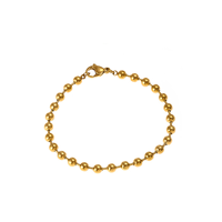 Non ternir acier inoxydable 18K or PVD plaqué couches torsion Bracelet bricolage chaîne cubaine Figaro boîte corde chaîne Bracelet bijoux