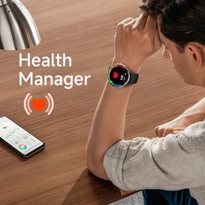 Jam Tangan Pintar T93 untuk Pria Wanita dengan Monitor Detak Jantung untuk Olahraga Luar Ruangan, Tahan Air, Fitur Panggilan, Layar Sentuh Penuh Berwarna, Kontrol Sentuh Penuh - Product Image 4