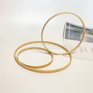 Instrument à <span class=keywords><strong>percussion</strong></span> de taille personnalisée en bois, petits cerceaux en bois pour batterie, forme ronde, rangée unique, vente en gros - Product Image 4