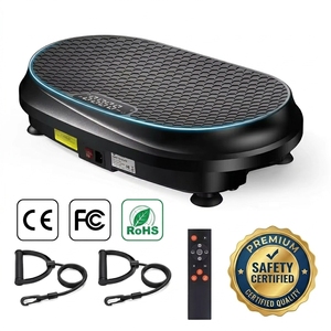 <span class=keywords><strong>Plateforme</strong></span> <span class=keywords><strong>vibrante</strong></span> électrique personnalisée en usine, 200W, pour fitness et exercices à domicile - Product Image 6