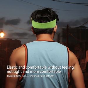 عصابة رأس للرجال تفعيلها العرق مرنة في كرة القدم - Product Image 5