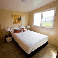 Cabaña Contenedor de Lujo con Baño y Cocina, 20 pies/40 pies, Casa Prefabricada Móvil Moderna de 2 Dormitorios, Expandible, para Hotel