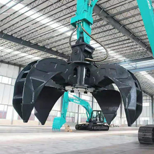 Efficiente <span class=keywords><strong>polipo</strong></span> pinza meccanica e idraulica a conchiglia per prodotto gru - Product Image 6