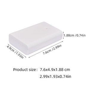 Boîtier transparent pour 3 piles AA avec interrupteur latéral, utilisation intérieure, câble de synchronisation de 30 cm - Product Image 3