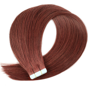 Extensioni per capelli biondi europei di alta qualità 2026, a doppia trama, invisibili, con nastro in PU, extension a nastro invisibili in capelli umani vergini - Product Image 2