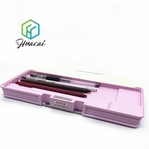 Waterproof PVC Plastic Pencil Box with Compartments <strong>Pen</strong> <strong>Pouch</strong> - Product Image 6
