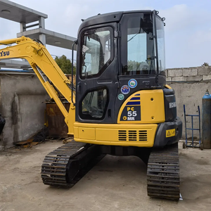 Excavatrice d'occasion Komatsu PC55MR, mini-excavatrice d'occasion Komatsu PC35MR 40MR 50MR en stock, PC 55 Mr2 d'occasion - Product Image 5