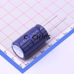 Condensador Electrolítico de Aluminio de Orificio Pasante EGW2WM820M30OT, Componente de Orificio Pasante (THT), D18xL30mm 82uF 20% 450V 18mm - Product Image 2