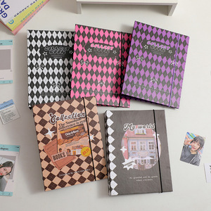 New Sweet <span class=keywords><strong>Cool</strong></span> Trellis Binder álbumes de fotos de hojas sueltas álbum de colección de tarjetas A5 libro de composición - Product Image 2