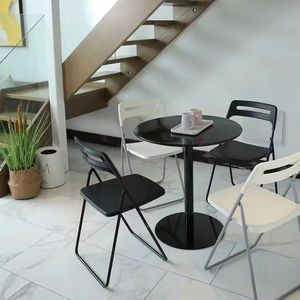 Prix DDP USA, Vente en gros usine : Table carrée convertible, durable, imperméable, style nordique minimaliste, pour salle à manger, terrasse et extérieur, usage décontracté - Product Image 6
