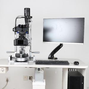 Kanghua 5 pasos Oftalmología biomicroscopia ojo seco analizador lámpara de hendidura para <span class=keywords><strong>optometrista</strong></span> - Product Image 1