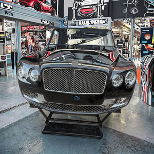 Pour Bentley Flying Spur 2019 modèle calandre voiture pare-chocs phare radiateur plastique pare-chocs garde - Product Image 2