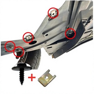 แผ่นกันกระแทกใต้ท้องเครื่องยนต์ BMW พร้อมสกรูยูคลิปและแหวนรอง 07149126886 สำหรับ E46 E90 F10 X1 X3 X5 X6 - Product Image 3